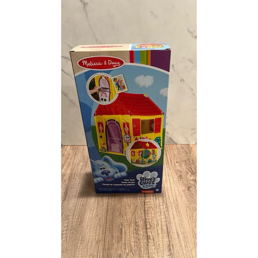 New in box Melissa & Doug Blue's Clues & You Play Tent House